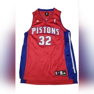 Adidas Vintage NBA Detroit Pistons #32 Richard Hamilton Basketball Jersey Size L